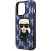 Karl Lagerfeld Coque De Téléphone Klhcp13xpmnikbl Iphone 13 Pro Max 6.7 Monogram Ikonik Patch