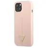 Guess Coque De Téléphone Guhcp13ssltgp Iphone 13 Mini 5.4 Silicone Triangle