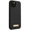 CG MOBILE Guess GUHMP13MSPLK Coque rigide en silicone pour iPhone 13 6,1" Noir/noir