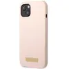 CG MOBILE Guess GUHMP13MSBPLP Coque rigide en silicone pour iPhone 13 6,1" Rose/rose