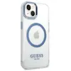 Guess Metal Outline Magsafe Etui iPhone 14 Plus (przezroczysty)