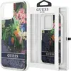 GUESS GUHCP14MLFLSB Coque rigide pour iPhone 14 Plus 6,7" Motif fleur ...