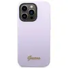 Guess Coque arrière en silicone & polycarbonate pour iPhone 14 Pro - Violet