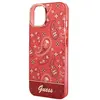 Guess GUHCP14MHGBNHR Coque rigide pour iPhone 14 Plus 6,7" Rouge/rouge