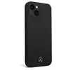 Sourcing Mercedes-Benz Coque arrière en silicone pour iPhone 14 Plus - noir