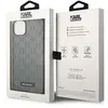 KARL LAGERFELD KLHCP14SSAKLHPG Coque rigide pour iPhone 14 6,1" Gris/g...