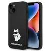 Karl Lagerfeld Coque De Téléphone Klhcp14msnchbck Iphone 14 Plus15 Plus 6.7 Silicone Choupette