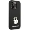 Karl Lagerfeld Silicone NFT Choupette Etui iPhone 14 Pro Max (czarny)