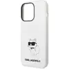 Karl Lagerfeld Coque De Téléphone Klhcp14lsnchbch Iphone 14 Pro 6.1 Silicone Choupette