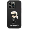 Karl Lagerfeld Silicone NFT Ikonik Etui iPhone 14 Pro (czarny)
