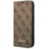 Guess Coque arrière rigide pour iPhone 14 Pro Max - Script - Marron