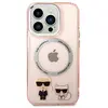 Karl Lagerfeld Coque De Téléphone Klhmp14xhkcp Iphone 14 Pro Max 6.7 Karl&choupette Aluminum