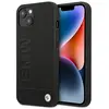 Bmw Coque De Téléphone Bmhcp14msllbk Iphone 14 Plus15 Plus 6.7 Leather Stamp
