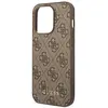 Guess 4G Back Case - Geschikt voor Apple iPhone 14 Pro Max (6.7") - Bruin
