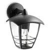 Lanterne murale extérieure Philips Creek - Aluminium - Noir