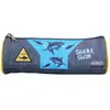 BAGTROTTER Trousse scolaire ronde Vorax Bleue Requins