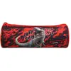 BAGTROTTER Trousse scolaire ronde Jurassic World Dinosaure Noir