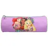 BAGTROTTER Trousse scolaire ronde Disney Princesses Violette