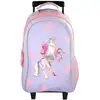 Bagtrotter - Cybel - Sac à Dos Scolaire - Sac à Dos à Roulettes -  Vio...
