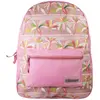 Bagtrotter - Offshore - Sac à Dos Scolaire - Rose - Palmiers - 1 Compa...