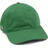 Lacoste Casquette Mixte, Vert, taille unique