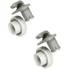 Sos Accessoire SOS Accessoire Lot de 2 roulettes de panier supérieur p...