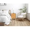 Lot de 2 tables de chevet 2 tiroirs - Bois de mindi - Naturel - PILABO