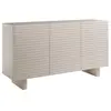 VENTE-UNIQUE Buffet avec 3 portes en MDF - Beige - LUDIMA