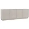 Buffet avec 4 portes en MDF - Beige - MEZULIA