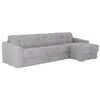 VENTE-UNIQUE Canapé dangle convertible express en tissu texturé gris c...