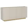 Buffet avec 4 portes - Beige et Naturel clair - ANARZA
