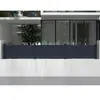 Vente-unique Schuttingverlenging te plaatsen H78 x B189 cm + 1 paal an...