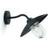 Applique d'extérieur Philips Hammock - Noir - Verre transparent - IP44