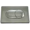 REGIPLAST Plaque de commande murale pneumatique SALINA WC encastré, chromée