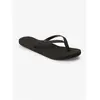 Tongs - Roxy - Napili II - Noir - Semelle en caoutchouc - Art floral