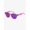 Roxy Tika - Lunettes de soleil pour Fille ERGEY03010, Grey/Ml Purple, Taille unique