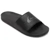Quiksilver Rivi Nubuck Slide Sandales pour homme, noir 1, 45 EU