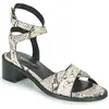 Sandalen Regard ELISE1 V3 EROTICA IVORY Grijs