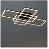 KOSILUM Plafonnier ou applique LED dimmable futuriste triple rectangle - Eli