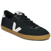 VEJA Veja - Tennis Basses Volley Canvas Toile Coton Bio - Noir - 44