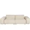 Maisons du Monde Beige Ribstof 2/3-Zitsbank
