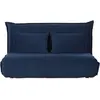 Maisons du Monde 2-zits slaapbank van donkerblauw corduroy