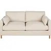 Maisons du Monde Canapé 3/4 places en textile tramé beige