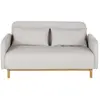Maisons du Monde Canapé clic-clac 2/3 places beige