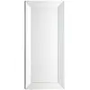 Maisons du Monde Grand miroir rectangulaire biseauté argenté 80x165