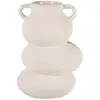 Maisons du Monde Beige vaas van gres H22