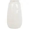 Maisons du Monde Vaas van witte gres H29