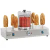 Machine à hot dog 6 plots chauffants - Casselin