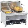 Casselin CFG102 friteuse Dubbel 20 l Vrijstaand 13000 W Frituurpan Roestvrijstaal