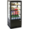 Vitrine Réfrigérée Noire à Poser - 78L - Casselin